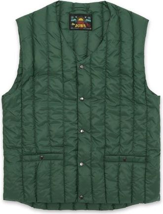 Fortela Birdie Quilted Nylon Vest in Dark Green at Nordstrom, Size Xx-Large