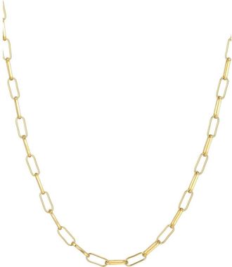 Adornia 18K Gold Plated Paper Clip Chain Necklace at Nordstrom Rack