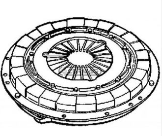 CARRARO Carraro Embrague Monoplato Para Tractor Agr&iacute;cola 3400 Super Tiger 15336