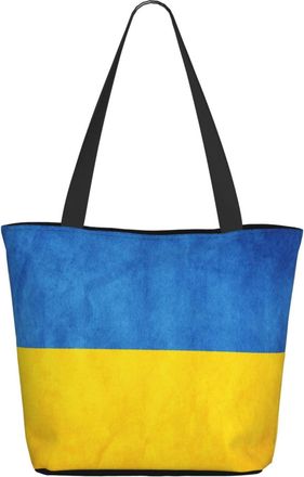 AOOEDM Ukraine Flag Ladies Shopping Bag 13x11x7in.The Perfect ValentineS Day Gift.It Is The Best ValentineS Day Gift For Mom, Daughter, Wife,Etc