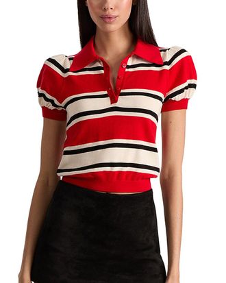 Alice & Olivia Alice + Olivia Ramona Striped Pullover