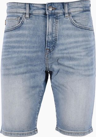 HUGO BOSS Mens Boss Orange BOSS RE MAINE SHORTS LIGHT PASTEL BLUE - Size: 36/32