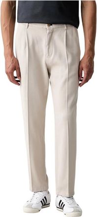 Joop Chino broeken - Heren - Chinos - Beige - W33 L32 - Katoen - Broeken
