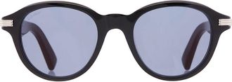 Cartier C de Cartier Grey Oval Mens Sunglasses CT0395S 004 51