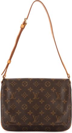 Louis Vuitton Pre-owned Womens Musette Tango Shoulder Bag - Brown - One Size