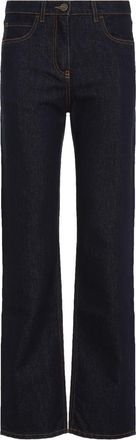 Etro Etro Womens Lurex Jeans - Dark Blue - Size 27 (Waist)