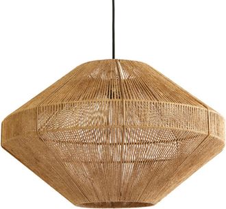 Light & Living L&aacute;mpara Colgante - Mallow - Natural - Yute - &Oslash; - Light&living