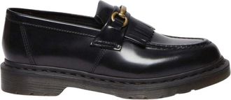 Dr. Martens Adrian Snaffle Zwart Gladde Loafer - Heren - Loafers - Zwart - 41 EU - Schoenen