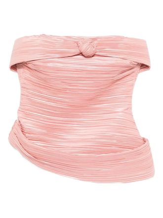 Cult Gaia Ansra geplooide top - Roze