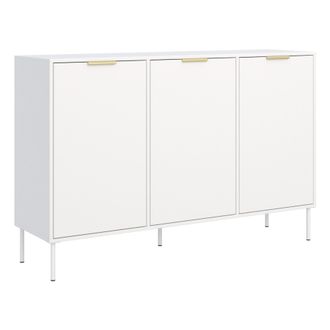 Selsey Credenza A 3 Ante - Bianco, 150 Cm - Vena