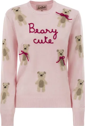 MC2 Saint Barth New Queen Wool Blend Jumper With Embroidery