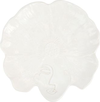 Vietri Modi Poppy Wall Plate