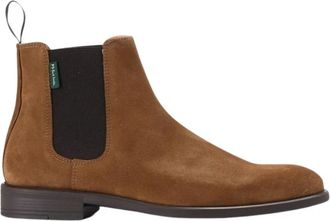 Paul Smith Cedric Chelsea Boots - Heren - Chelseaboots - Beige - 40 EU - Leer - Schoenen