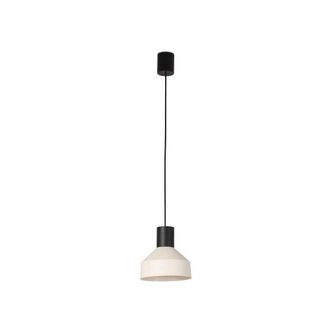 Netlighting Kombo Beige Dome Pendant Lamp &Oslash;200 1L in Black