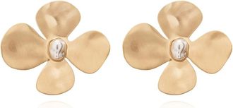 Cult Gaia Accessoires, Dames, Geel, ONE Size, Lucky Clip-On Oorbellen
