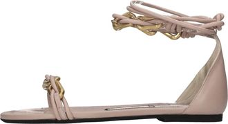 N&deg;21 Egpft 003Npc Sandalen - Dames - Sandalen - Roze - 39 EU - Leer - Schoenen