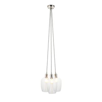 Netlighting Livorno Cluster Pendant & Glass 3 x 10W LED E27 in Grey