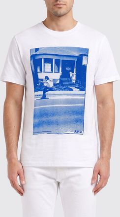 A.P.C. T-shirt in cotone stampata A. p.c