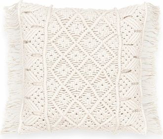 La Redoute Interieurs Kussenhoes in macram&eacute;, Sparta