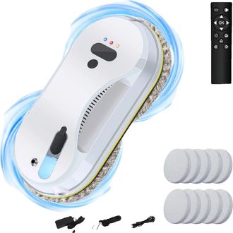 OEM Robot Limpiacristales, Alta Potencia De Succi&oacute;n, Funci&oacute;n De Control Remoto, 3800 Pa (versi&oacute;n Con Pulverizaci&oacute;n De Agua), Yes-b