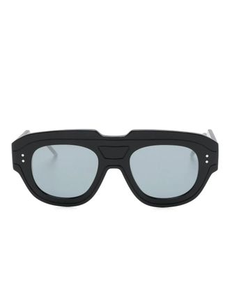 Thom Browne round-frame sunglasses - Black