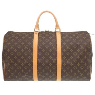 Louis Vuitton Pre-owned Weekend Bags, unisex, Brown, Size: ONE SIZE Pre-owned Boston Bag