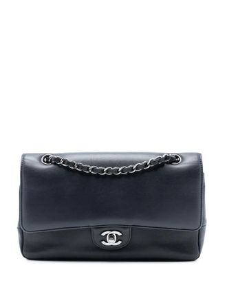 Chanel 2016-2017 Medium Smooth Calfskin Pure Double Flap shoulder bag - Black