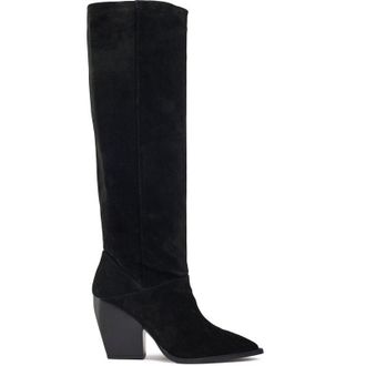 AllSaints All Saints Womens Allsaints Roberta Boots - Black Suede - Size UK 5