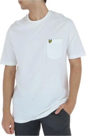 Lyle & Scott Klassiek Katoenen T-shirt - Heren - T-shirts - Wit - S - Katoen - Tops