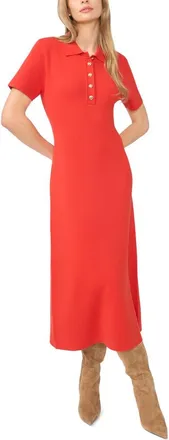 Ted Baker Keyla Collar Midi Dress in Red Depths at Nordstrom, Size X-Small