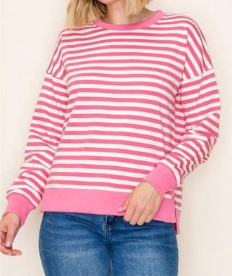 Staccato Parry Top Pink