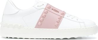 Valentino Garavani Pink Untitled Slip On Sneakers