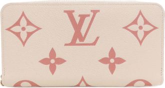Louis Vuitton Empreinte Beige Monogram Empreinte Long Wallet (Bi-Fold) (Pre-Owned)