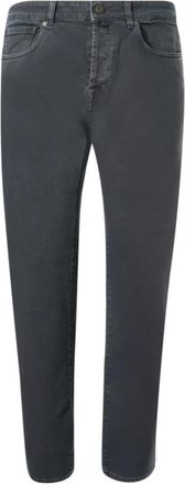 Incotex Five-pocket Broek - Heren - Slim Fit Jeans - Blauw - W30 - Katoen - Jeans