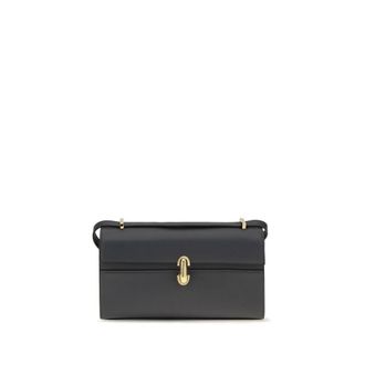 Savette Gray Calf Leather Bos Taurus Shoulder Womens Bag