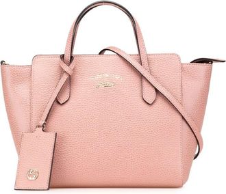 Gucci Pre-owned Gucci Mini Leather Swing Satchel Ladies 368827 213048