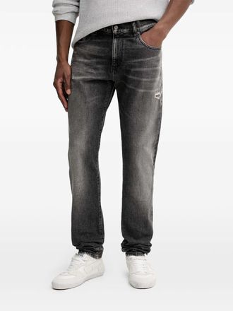 Diesel belt-loops trousers - men - Fabric - 36/34 - Grey