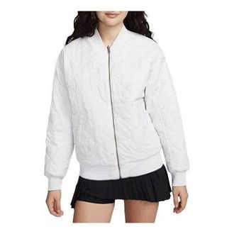 Nike (WMNS) Nike Reversible Varsity Bomber Jacket White DV7877-025