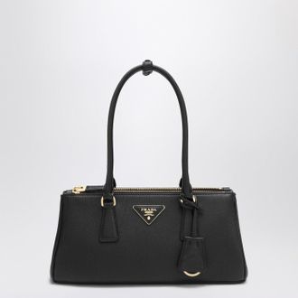Prada Black medium leather Galleria bag