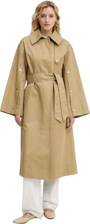 Day Birger Et Mikkelsen Lior Jas - Dames - Mantels - Beige - Maat: XS Katoen