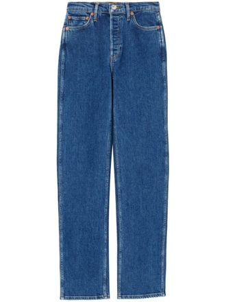 Re/Done High waist jeans - Blauw