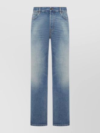 Haikure denim mid-rise straight-leg jeans