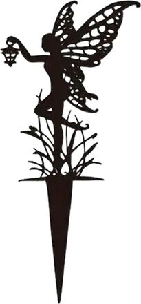 OEM Pali Da Giardino In Metallo, Statue Da Giardino In Metallo Con Angeli, Paletti Da Giardino Con Silhouette Di Fata, Decorazione Da Giardino