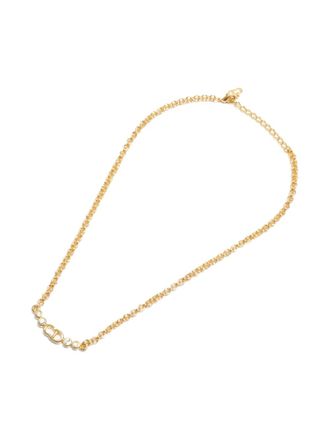 Dior Collana con logo 1980-1990 - Oro