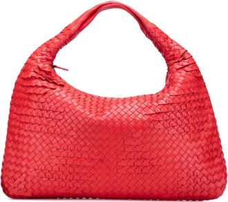 Bottega Veneta Pre-owned Bottega Veneta Medium Nappa Intrecciato Ruffle Veneta Hobo ZZJ3498RSEE54Q9W