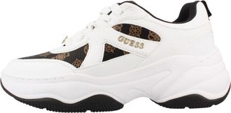 Guess Hacha Sneaker - Dames - Sneakers - Wit - 40 EU - Schoenen