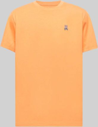 Psycho Bunny Mens Classic Crew Neck Tee 805 PAPAYA / XXXL