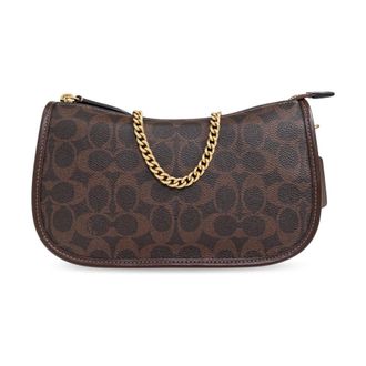 Coach Shoulder Bags, female, Brown, Size: ONE SIZE Waverly Shoulder Bag