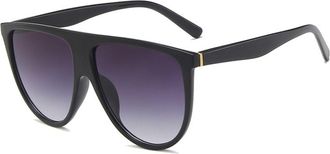 Generic Large Frame Mens And Womens Polarized Commuting Sunglasses Outdoor Sports Party Photo Shoot Vacation(Black)