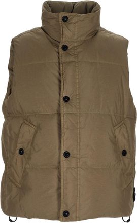 Stone Island Padded Gilet Polyamide Zip-Through Knit
